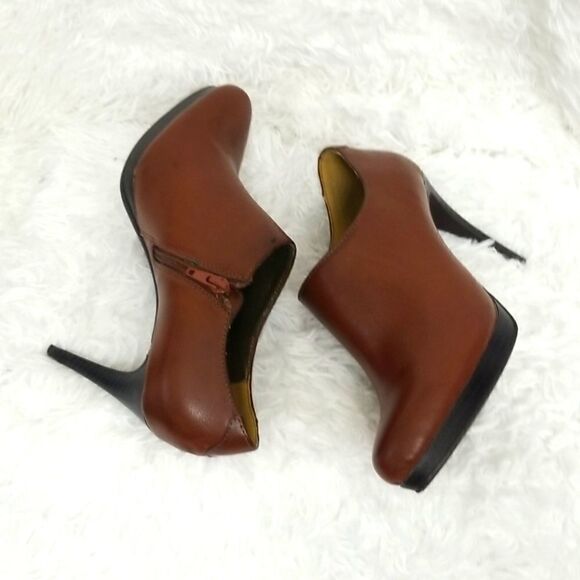 Worthington Brown Ankle Booties size 8.5 - Picture 8 of 9